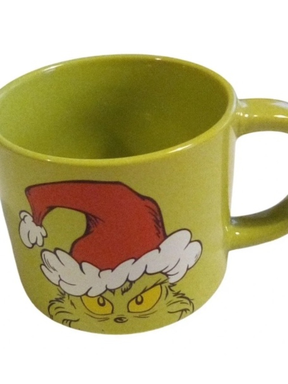The Grinch Christmas Santa Hat Ceramic Mug 2024 Dr Seuss Holiday Gift